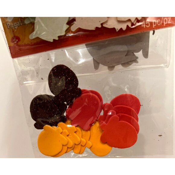 Creatology Foam Felt Autumn fall Stickers Set embellishment owl squirrel pumpkin - Picture 12 of 14